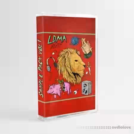 LDMA Sample Pack Vol.1 [WAV, DAW Templates] - Sample Pack Artwork