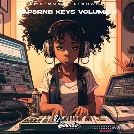 LEX Sounds Rap and RnB Keys Vol. 2 by AMV Music Library [WAV] - Sample Pack Artwork