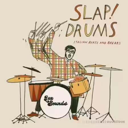 LEX Sounds SLAP! DRUMS Italian Beats and Breaks [WAV] - Sample Pack Artwork