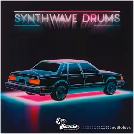 LEX Sounds Synthwave Drums by OST Audio [WAV] - Sample Pack Artwork