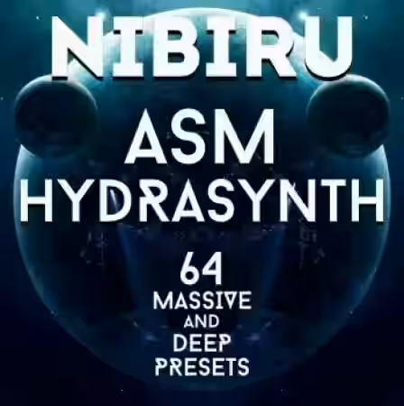 LFO Store Asm Hydrasynth Nibiru 64 Presets for Music Production [Synth Presets] - Sample Pack Artwork