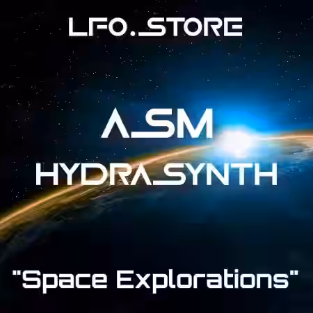 LFO Store Asm Hydrasynth Space Explorations 50 Presets [Synth Presets] - Sample Pack Artwork