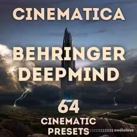 LFO Store Behringer DeepMind 6/12 Cinematica [Synth Presets] - Sample Pack Artwork