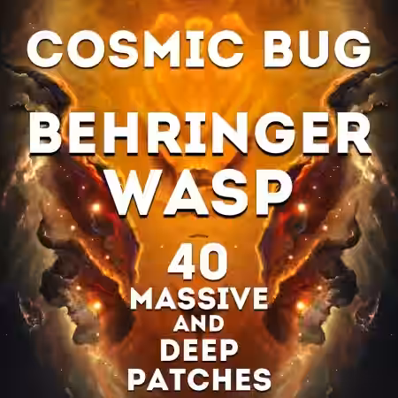 LFO Store Behringer WASP Deluxe Cosmic Bug [Synth Presets] - Sample Pack Artwork