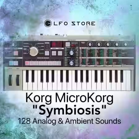 LFO Store Korg MicroKorg/Korg MS-2000 Symbiosis 128 Organic Presets [Synth Presets] - Sample Pack Artwork