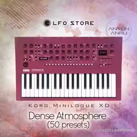 LFO Store Korg Minilogue XD Dense Atmosphere by Anton Anru [Synth Presets] - Sample Pack Artwork