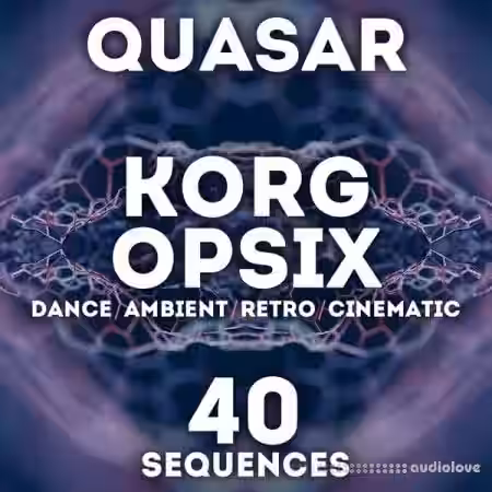 LFO Store Korg Opsix Quasar 40 Sequences [Synth Presets] - Sample Pack Artwork