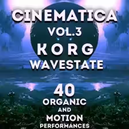 LFO Store Korg Wavestate Cinematica Vol.3 [Synth Presets] - Sample Pack Artwork