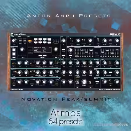 LFO Store Novation Peak / Summit Atmos [Synth Presets] - Sample Pack Artwork