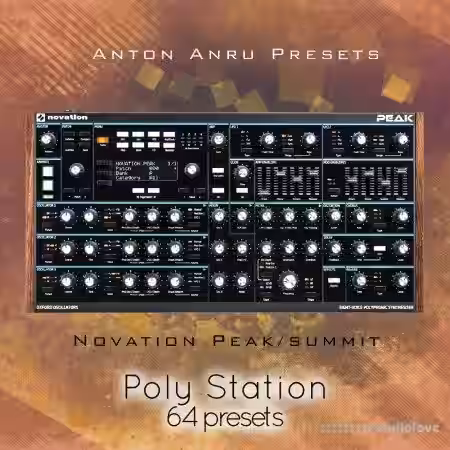 LFO Store Novation Peak / Summit Poly Station [Synth Presets] - Sample Pack Artwork