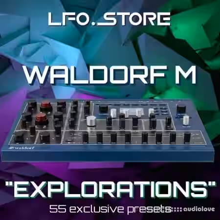 LFO Store (Otto K. Schwarz) Waldorf M Explorations Soundset (55 Presets) by pigeon3 [Synth Presets] - Sample Pack Artwork