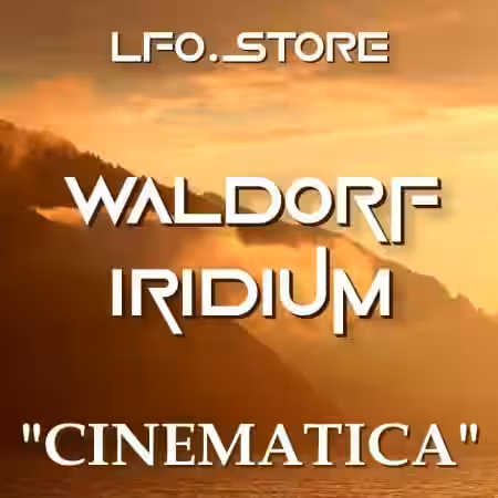 LFO Store Otto Schwarz Cinematica Soundset for Waldorf Iridium/Quantum [Synth Presets] - Sample Pack Artwork