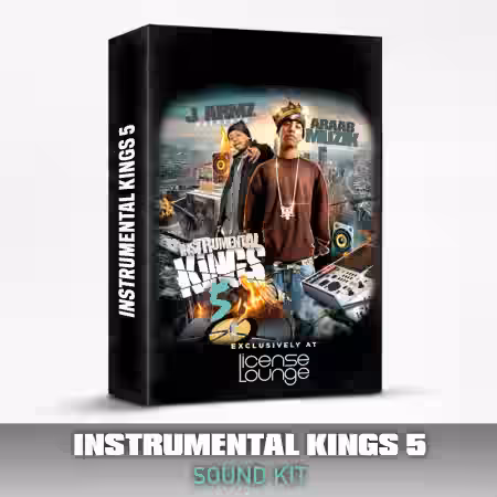License Lounge AraabMuzik Instrumental Kings Vol.5 Sound Kit [WAV] - Sample Pack Artwork