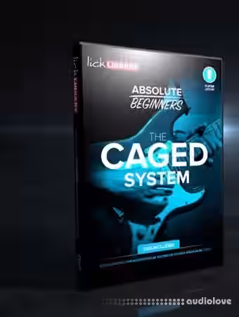Lick Library CAGED System for Absolute Beginners [TUTORiAL] - Sample Pack Artwork
