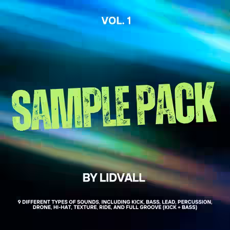 Lidvall Sample Pack Vol.1 [WAV] - Sample Pack Artwork