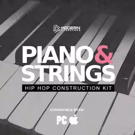 Life And Death Piano and Strings Hip Hop Construction Kit [WAV, MiDi] - Sample Pack Artwork