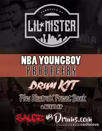 Lil Mister NBA Youngboy Producers Kit [WAV, Synth Presets, DAW Templates] - Sample Pack Artwork