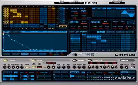 LinPlug Octopus v1.3.4 [WiN, MacOSX] - Sample Pack Artwork