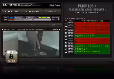 Linplug Products Generic Universal Patcher v2 GuiFix [WiN] - Sample Pack Artwork