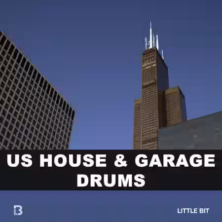 Little Bit US House and Garage Drums [WAV] - Sample Pack Artwork