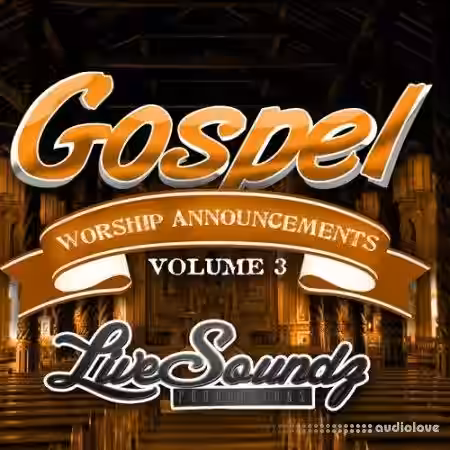 Live Soundz Productions Gospel Worship Announcements Vol.3 [WAV, MiDi, DAW Presets] - Sample Pack Artwork