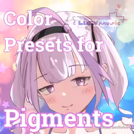 LLSY Music Pigments Color Preset Vol.1 [Synth Presets] - Sample Pack Artwork