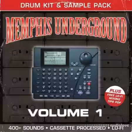 Loaded Samples Memphis Underground Volume 1 Drum Kit [WAV] - Sample Pack Artwork