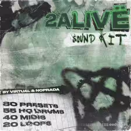 Logan Piekielko 2Alivë Sound Kit [WAV, MiDi, Synth Presets] - Sample Pack Artwork