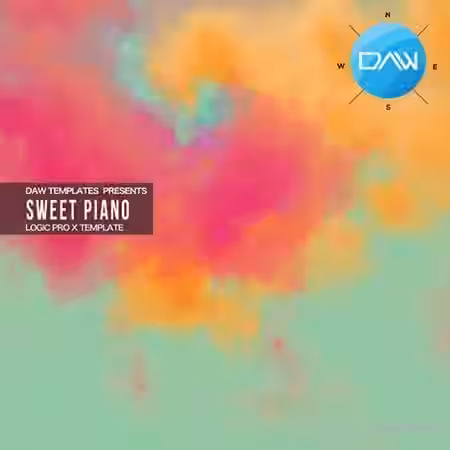 Logic Pro X Templates Sweet Piano Logic Pro X Template [DAW Templates] - Sample Pack Artwork
