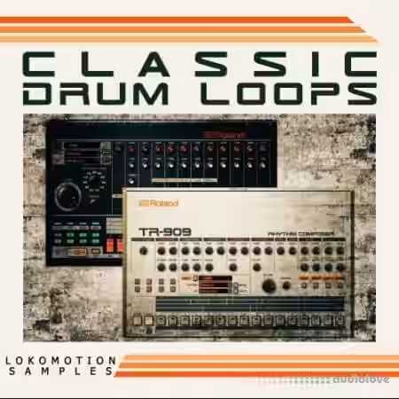 Loko Motion Records Classic Drum Loops [WAV] - Sample Pack Artwork