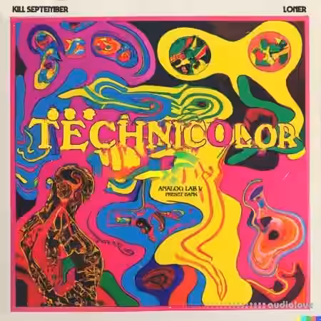 loner Technicolor Analog Lab Bank [Synth Presets] - Sample Pack Artwork