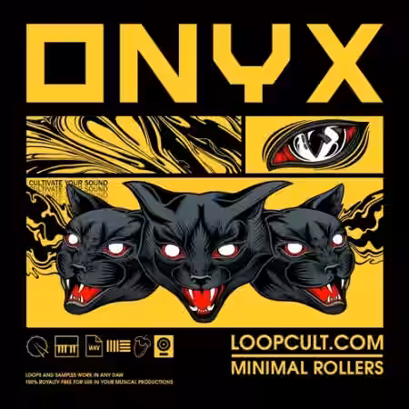 Loop Cult ONYX Drum and Bass Sample Pack (Full Version) [WAV] - Sample Pack Artwork