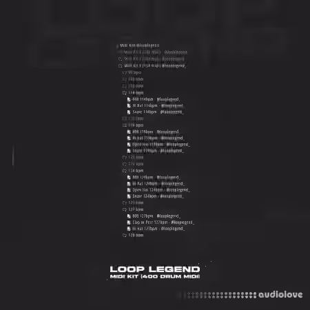 Loop Legend 2024 Drum Midi Kit [MiDi] - Sample Pack Artwork