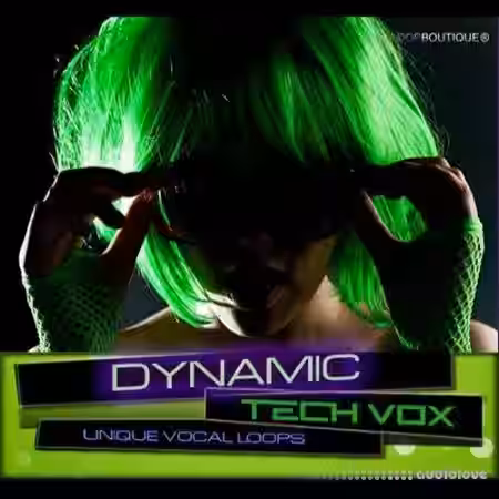 Loopboutique Dynamic Tech Vox [ACiD, WAV, AiFF] - Sample Pack Artwork