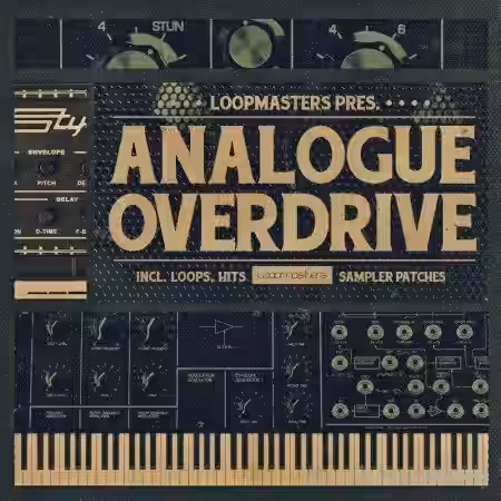 Loopmasters Analogue Overdrive [MULTiFORMAT] - Sample Pack Artwork