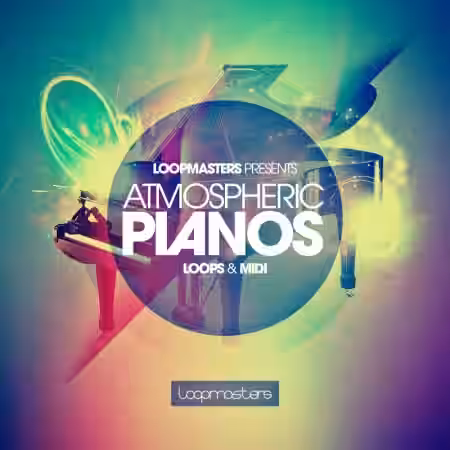 Loopmasters Atmospheric Pianos [WAV, MiDi, REX] - Sample Pack Artwork