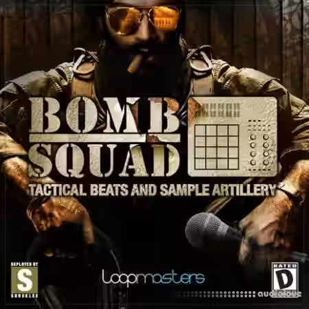 Loopmasters Bomb Squad Tactical Beats and Sample Artillery [MULTiFORMAT] - Sample Pack Artwork