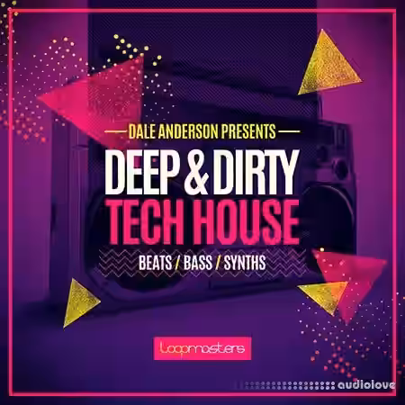 Loopmasters Dale Anderson Deep and Dirty Tech House [MULTiFORMAT] - Sample Pack Artwork