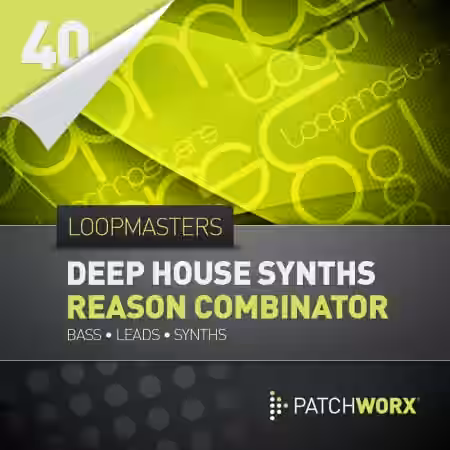 Loopmasters Deep House Synths Reason Combinator Presets [Synth Presets, MiDi] - Sample Pack Artwork