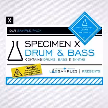 Loopmasters DLR Specimen X Drum and Bass [MULTiFORMAT] - Sample Pack Artwork