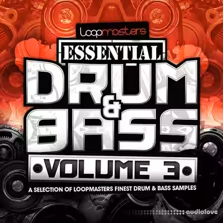 Loopmasters Essentials 41 Drum and Bass Vol.3 [WAV] - Sample Pack Artwork