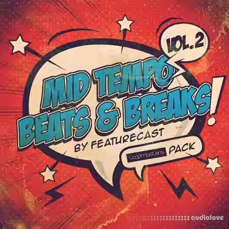Loopmasters Featurecast Presents Mid Tempo Beats and Breaks 2 [MULTiFORMAT] - Sample Pack Artwork