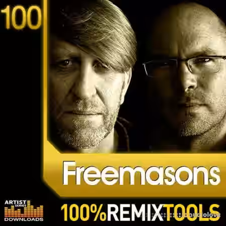 Loopmasters Freemasons 100% Remix Tools [MULTiFORMAT] - Sample Pack Artwork