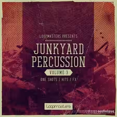 Loopmasters Junkyard Percussion Vol.3 [MULTiFORMAT] - Sample Pack Artwork