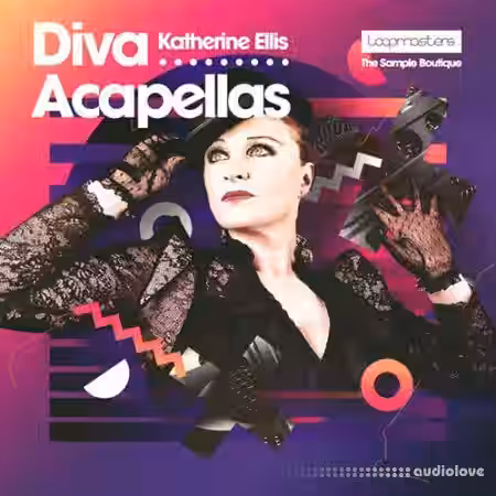 Loopmasters Katherine Ellis Diva Acapellas [WAV, REX] - Sample Pack Artwork
