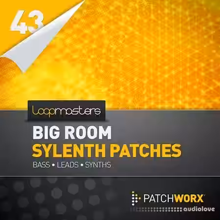 Loopmasters Patchworx 43 Big Room House Sylenth Presets [MiDi] - Sample Pack Artwork
