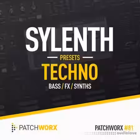 Loopmasters Patchworx 81 Timmo Techo Sylenth Presets [WAV, MiDi, Synth Presets] - Sample Pack Artwork