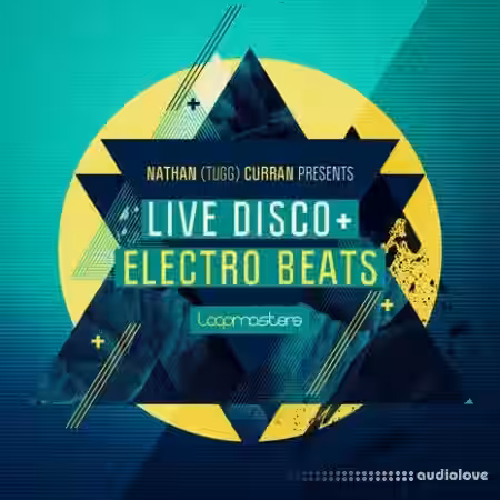 Loopmasters Nathan Curran Presents Live Disco and Electro Beats [MULTiFORMAT] - Sample Pack Artwork