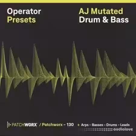 Loopmasters Patchworx 130 AJ Mutated Drum and Bass [WAV, MiDi, Synth Presets] - Sample Pack Artwork