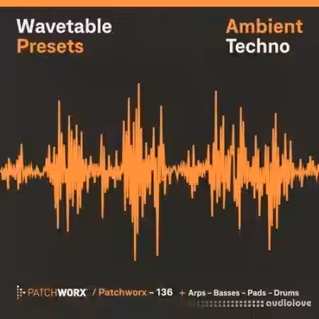 Loopmasters Patchworx 136 Ambient Techno Wavetable Presets [Synth Presets, WAV, MiDi] - Sample Pack Artwork